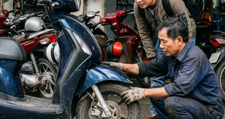 Kinh nghiệm kiểm tra xe máy cũ trước khi quyết định mua